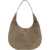 SAVETTE Florence Hobo Shoulder Bag MINK