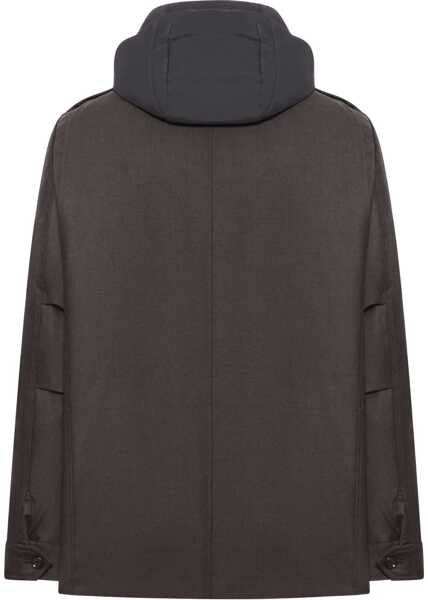 Geci de iarna Moorer Down Jacket BROWN Barbati (BM 18898705) 2