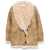 ISABEL MARANT ETOILE Clea Shearling-effect faux fur Coat TAUPE