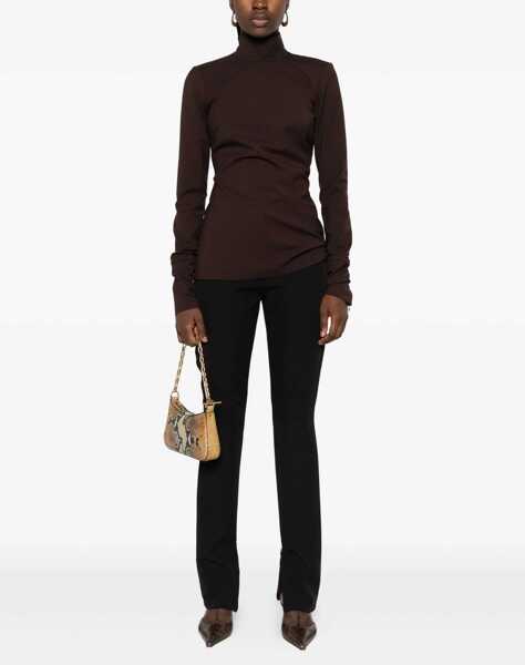 Pantaloni casual The Latest Stretch Carola Pants BLACK Femei (BM 18898789) 2