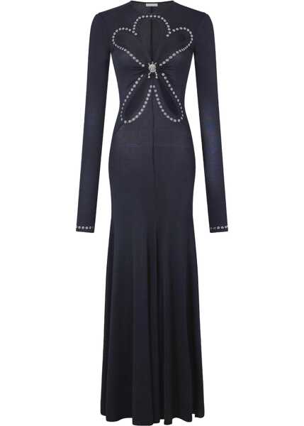 Rochii casual RABANNE Second Skin Effect Long Dress BLACK Femei (BM 18898909) 1