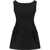 Magda Butrym Mini Dress With Rosehip Detail BLACK
