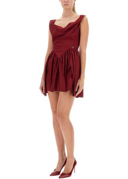 Rochii casual Vivienne Westwood Mini Dress Sunday RED Femei (BM 18898951) 4