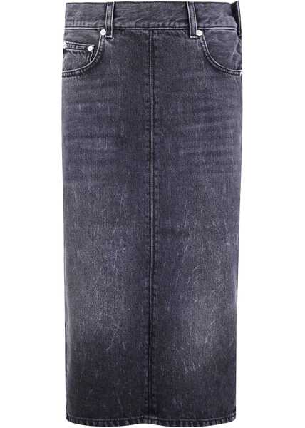 Fuste HAIKURE Kim Authentic Denim Skirt BLACK Femei (BM 18898993) 1
