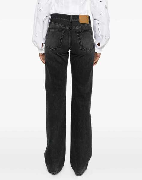 Blugi HAIKURE Star Authentic Denim Pants BLACK Femei (BM 18899011) 4