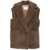 Max Mara Teddy Vest BROWN