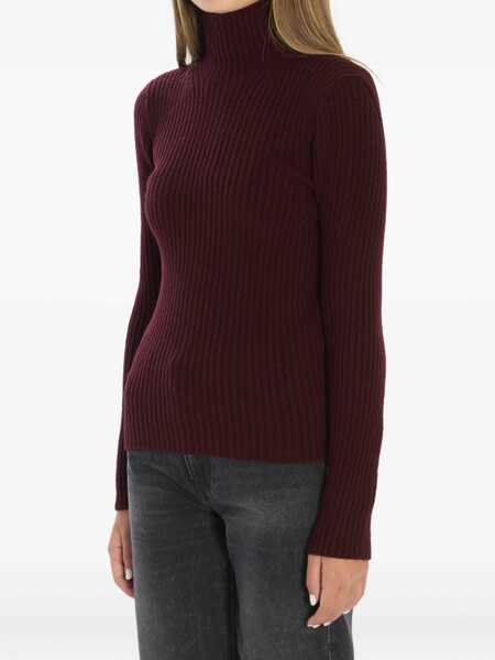 Pulovere casual Max Mara Knit Turtleneck In Wool And Cashmere BORDEAUX Femei (BM 18899038) 2