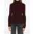 Max Mara Knit Turtleneck In Wool And Cashmere BORDEAUX