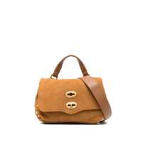 Genti de mana Zanellato Nubuck Messenger Bag That Can Be Carried By Hand, Over The Shoulder, Or Across The Body Femei