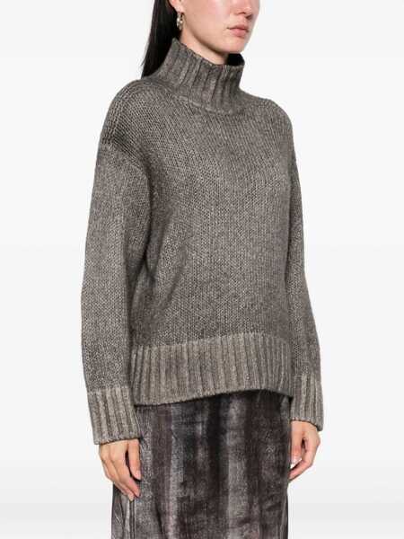 Pulovere AVANT TOI Avant Toi Cashmere Turtle-Neck Jumper BROWN Femei (BM 18900033) 3
