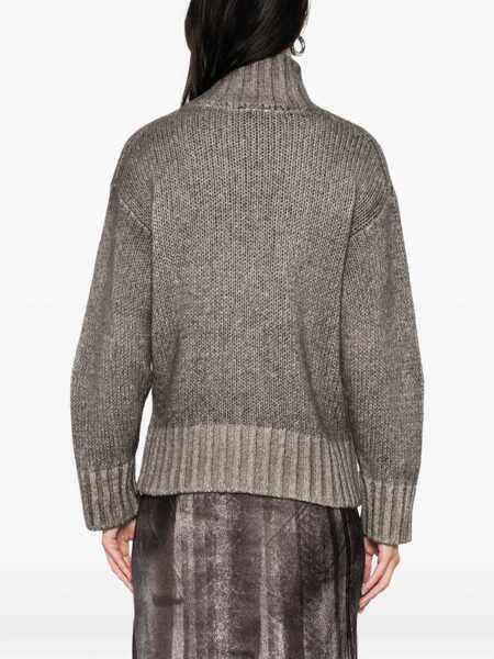 Pulovere AVANT TOI Avant Toi Cashmere Turtle-Neck Jumper BROWN Femei (BM 18900033) 4
