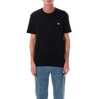 Tricouri Valentino Garavani Cotton T-Shirt With Vlogo Patch Barbati