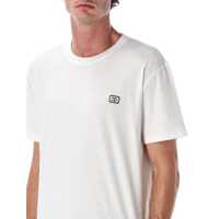 Tricouri Valentino Garavani pentru Barbati - Tricouri Valentino Garavani Valentino Garavani Cotton T-Shirt With Vlogo Patch Beige Barbati (BM 18900366) - B-mall.ro