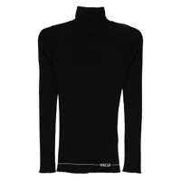 Tricouri Polo Moncler Wool Polo Neck Jumper Femei