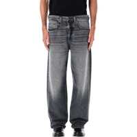Blugi Diesel 2001 D-Macro Wide-Leg Grey Jeans Barbati