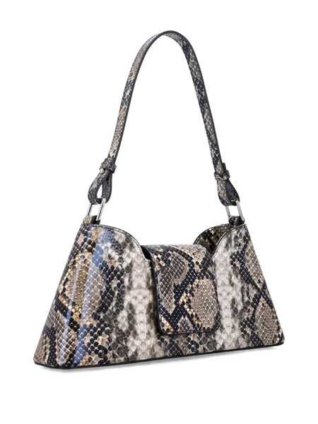 Genti de umar Justine Clenquet Justine Clenquet Marla Python-Effect Bag Beige Femei (BM 18900516) 3