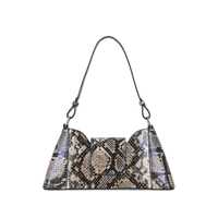 Genti de umar Justine Clenquet Marla Python-Effect Bag Femei