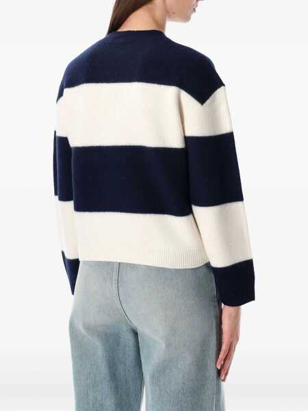 Pulovere A.P.C. A.P.C. Penny Striped Sweater DARK NAVY/ECRU Femei (BM 18900546) 2