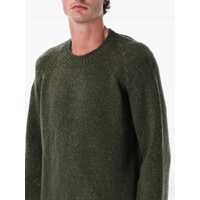 Pulovere A.P.C. pentru Barbati - Pulovere A.P.C. A.P.C. Harris Crewneck Wool Jumper DK GREEN Barbati (BM 18900564) - B-mall.ro