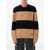 A.P.C. A.P.C. Edwardo Striped Wool Jumper CAMEL BLACK