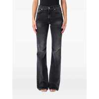 Blugi Haikure Flora Flared Black Jeans Femei
