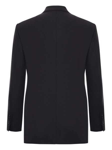 Sacouri Tom Ford Tom Ford Double-Breasted Wool Twill Jacket Black Barbati (BM 18900591) 2