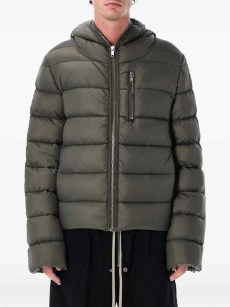 Geci Rick Owens Rick Owens Concordians Gimp Jacket Darkdust Nylon BOSCO Barbati (BM 18900669) 1