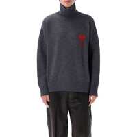 Pulovere AMI Paris Wool  De Coeur Turtleneck Barbati