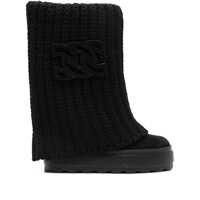 Bocanci Casadei Tricot Wool Boots Femei