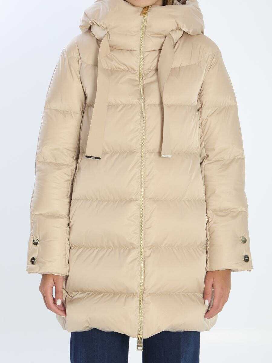 Geci Herno A-Shape Puffer Jacket Beige Femei (BM 18900870) 1