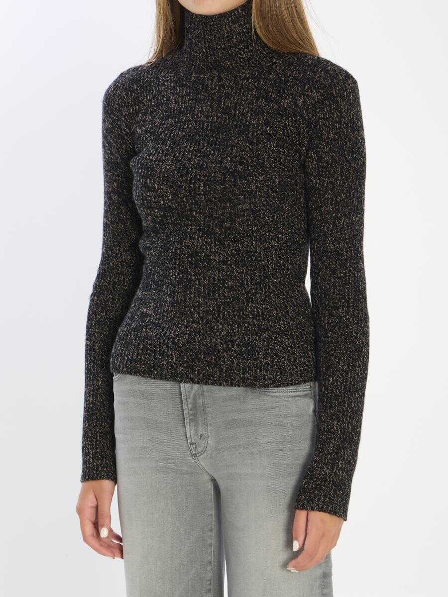 Pulovere Max Mara Turtleneck In Wool And Cashmere BROWN Femei (BM 18900906) 2