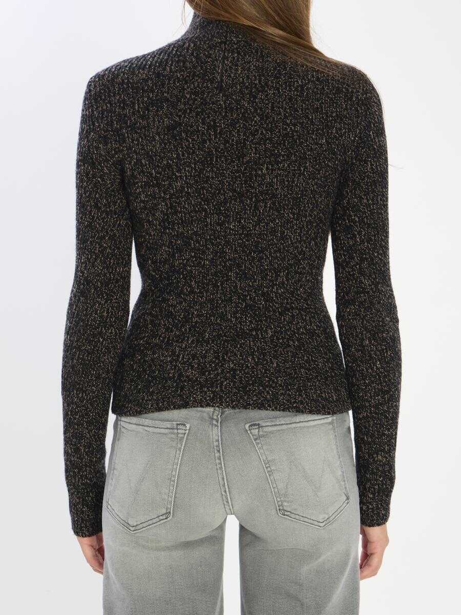 Pulovere Max Mara Turtleneck In Wool And Cashmere BROWN Femei (BM 18900906) 4