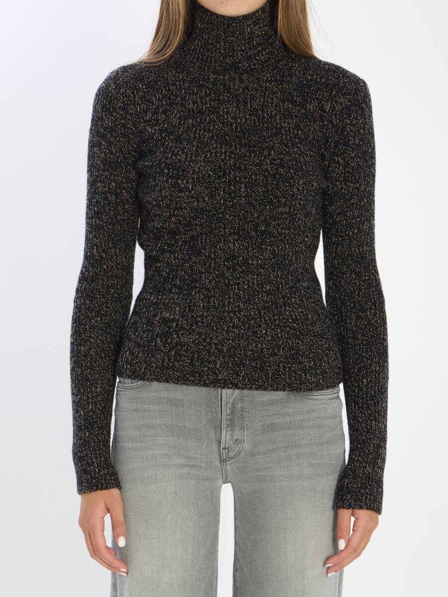 Pulovere Max Mara Turtleneck In Wool And Cashmere BROWN Femei (BM 18900906) 1