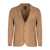 Hugo Boss Boss Single-Breasted Two-Button Jacket Beige