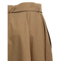 Fuste Dama - Fuste Burberry Burberry Brenda Skirt BROWN Femei (BM 18901410) - B-mall.ro