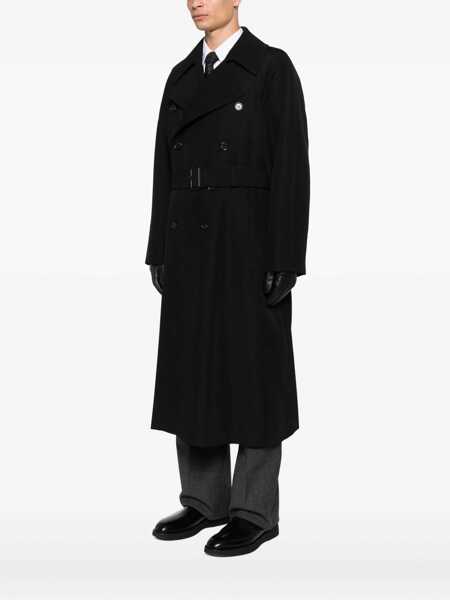 Paltoane Saint Laurent Saint Laurent Trench Black Barbati (BM 18901515) 3