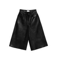 Pantaloni casual Haikure Leather Shorts Femei