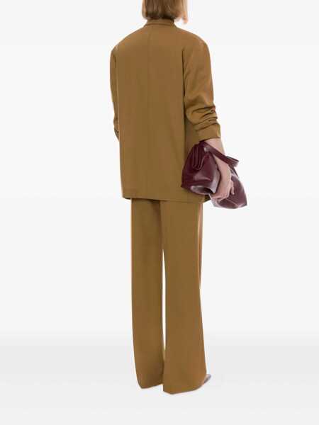 Geci Alberta Ferretti Alberta Ferretti Jackets And Vests Brown Femei (BM 18901683) 3