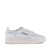 AUTRY Autry White And Pink Tint Scraped Effect Suede Medalist Low Sneakers GRAY