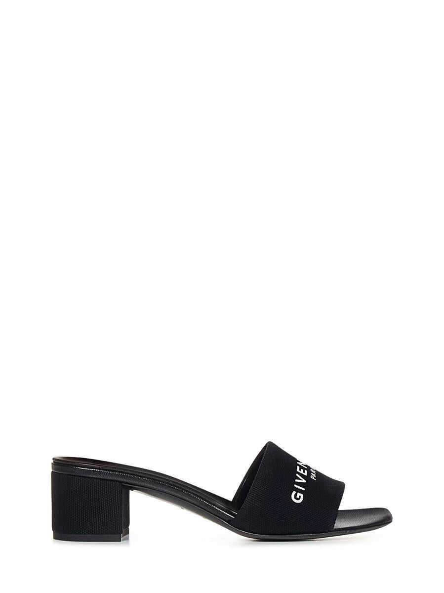 Pantofi cu toc Givenchy Givenchy 4G Sandals Black Femei (BM 18902097) 1