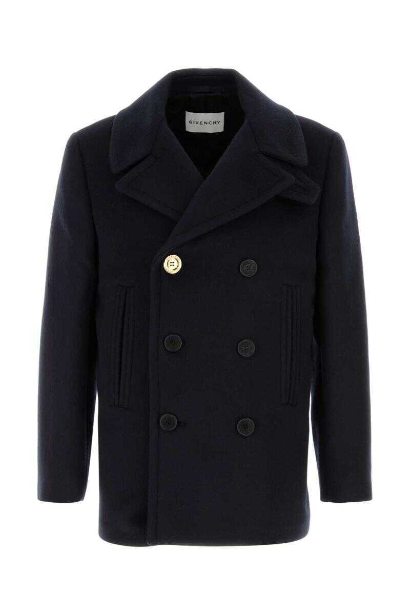 Paltoane Givenchy Givenchy Coats DARKBLUE Barbati (BM 18902139) 1