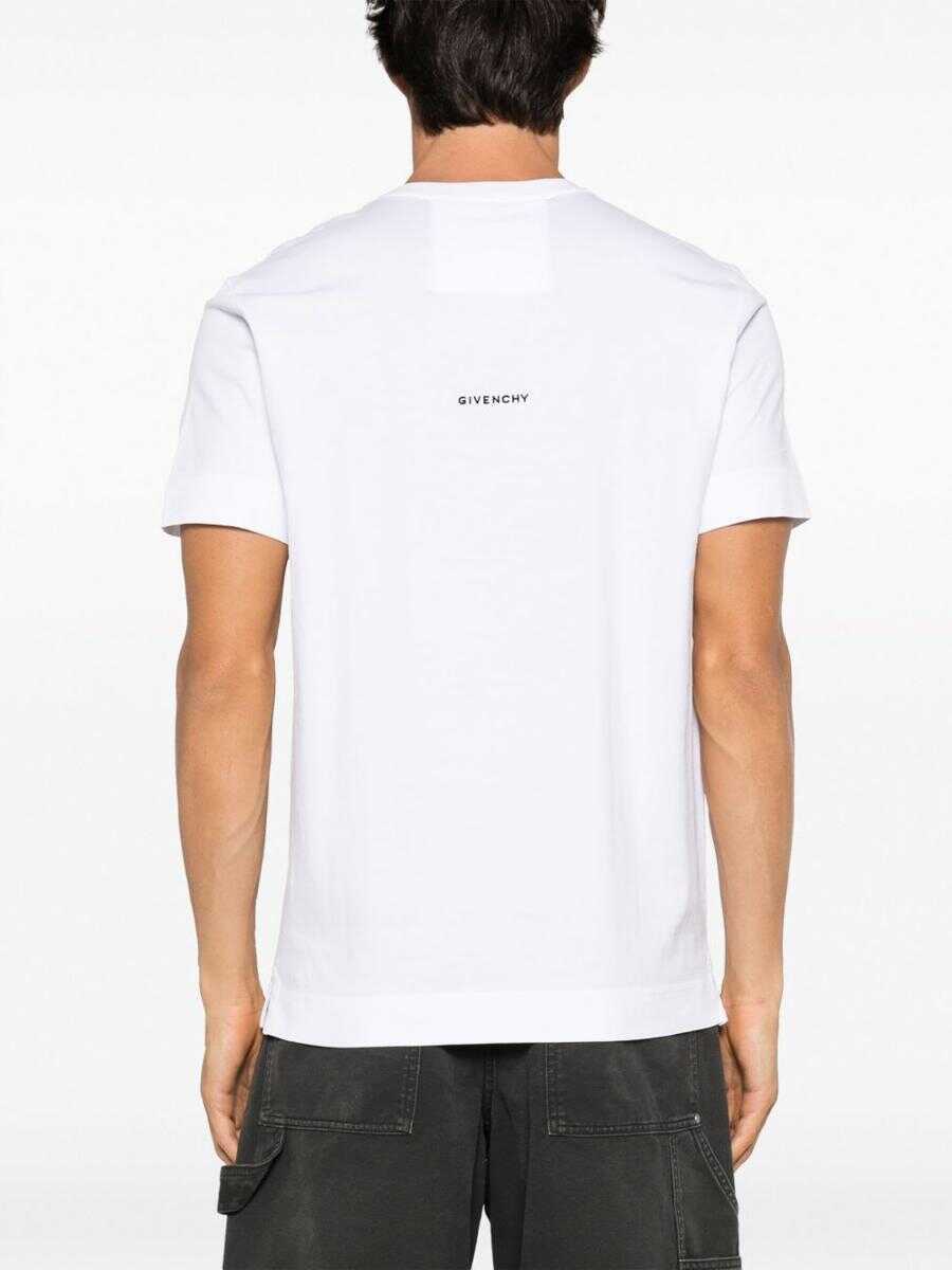 Tricouri Givenchy Givenchy T-Shirt WHITE Barbati (BM 18902154) 3