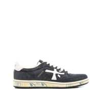 Sneakers Premiata Premiata Blue Suede Sneakers With White Details Barbati