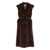 P.A.R.O.S.H. P.A.R.O.S.H. Faux Fur Long Vest BROWN