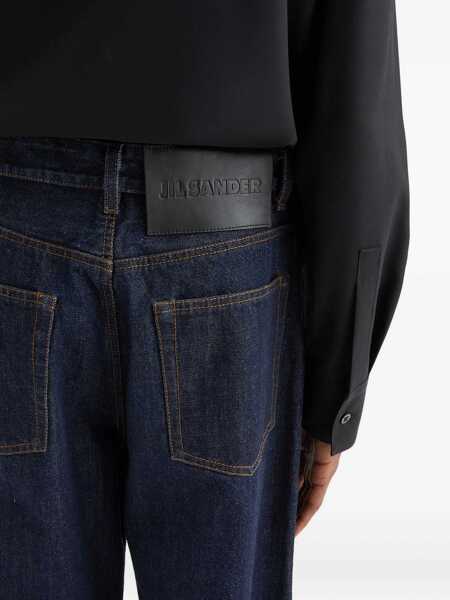 Blugi Jil Sander Jil Sander Jean Cotton Diagonal BLUE Barbati (BM 18903207) 5
