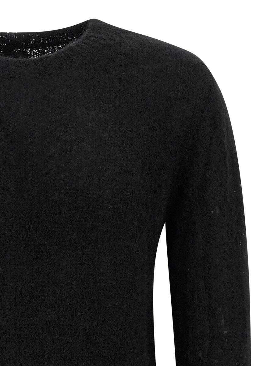 Pulovere Thom / Krom Thom Krom Alpaca Wool Sweater Black Barbati (BM 18903681) 3
