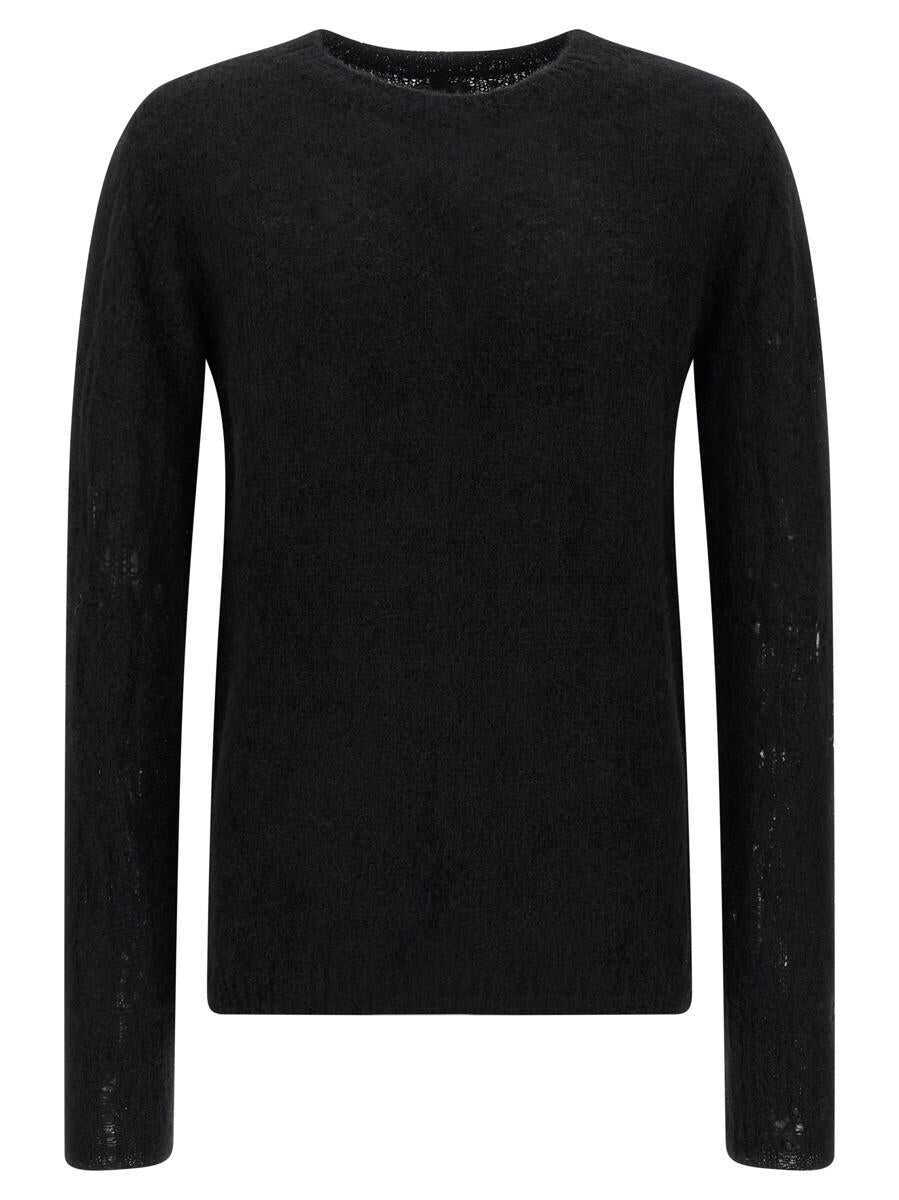 Pulovere Thom / Krom Thom Krom Alpaca Wool Sweater Black Barbati (BM 18903681) 1
