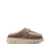Mou Mou Bounce Double-Face Sheepskin Clog Brown