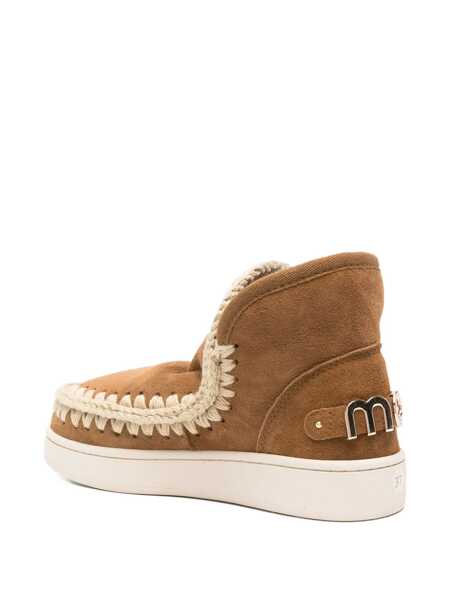 Sneakers Mou Mou Soft Nubuck Eskimo Sneakers GREY Femei (BM 18903768) 3