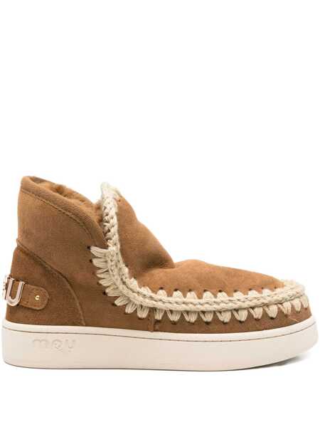 Sneakers Mou Mou Soft Nubuck Eskimo Sneakers GREY Femei (BM 18903768) 1